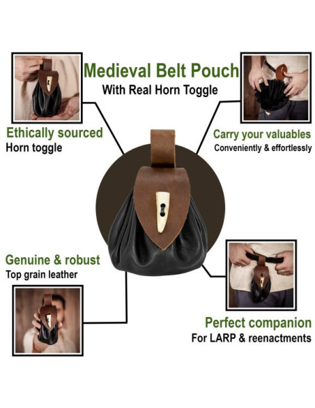 Bolsa de cintura em pele The Adventurer