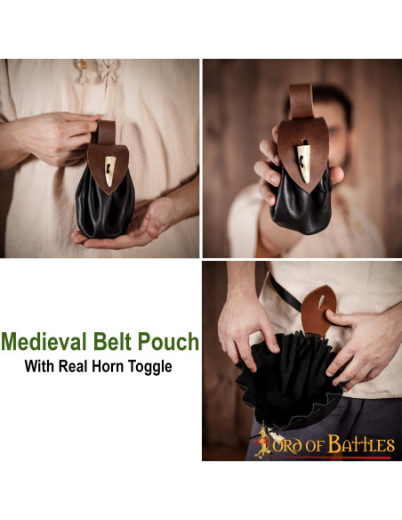 Bolsa de cintura em pele The Adventurer