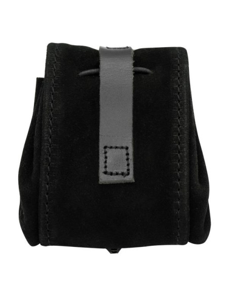 Bolsa de couro artesanal medieval