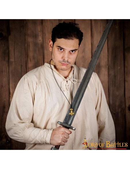 Pendente Viking Mjolnir Hammer em latão