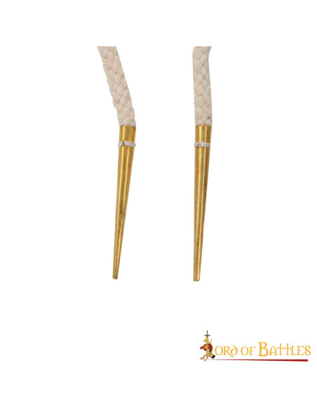 Conjunto de 10 adereços de aiglets...