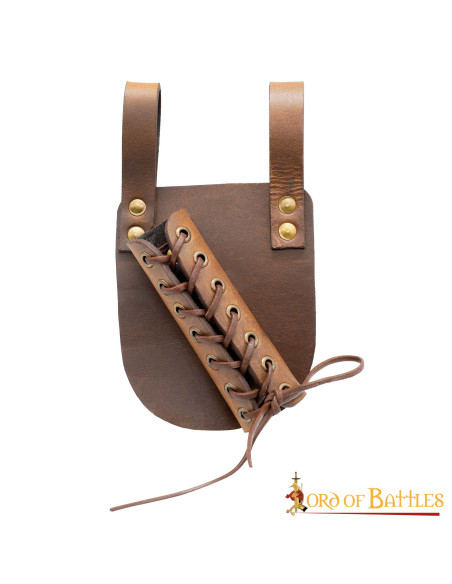 Baldric de couro para punhal ou...