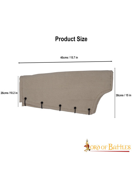 Grevas medievais acolchoadas,...