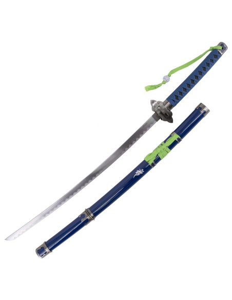 Katana Rin Okumura decorativa de Blue...
