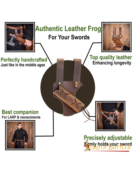Baldric para espadas e machados...