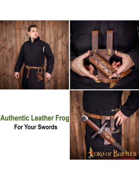 Baldric para espadas e machados...