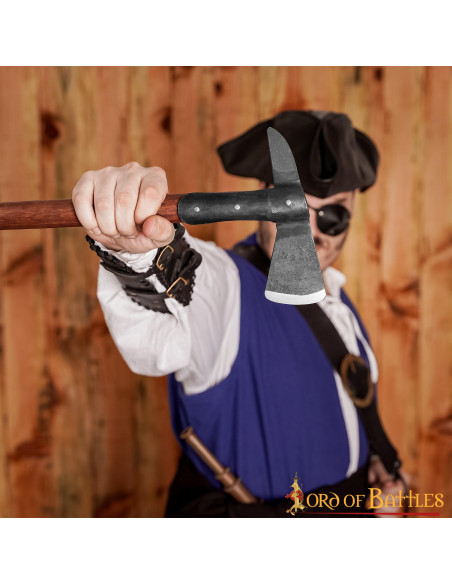 Machado de embarque pirata com cabeça...