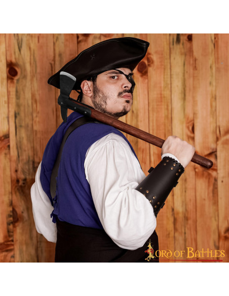 Machado de embarque pirata com cabeça...
