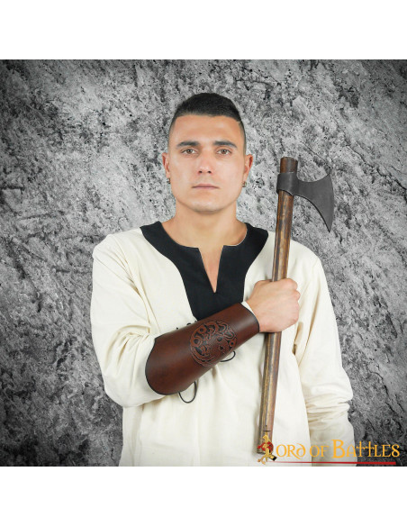 Pulseiras medievais de dragão nórdico