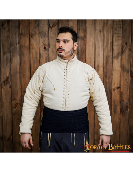 Cinto largo acolchoado para construir...