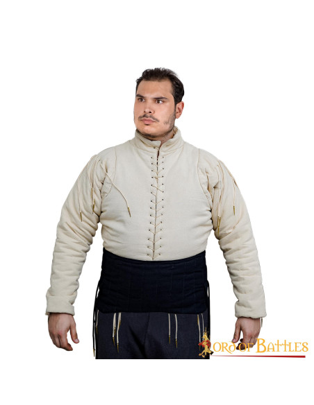 Cinto largo acolchoado para construir...