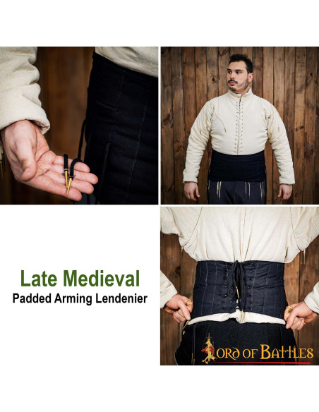 Cinto largo acolchoado para construir...