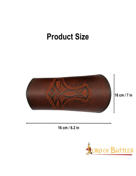 Braceletes Viking Martelo de Thor,...