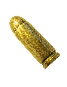 Bala de metralhadora M1 e bandoleiras Denix