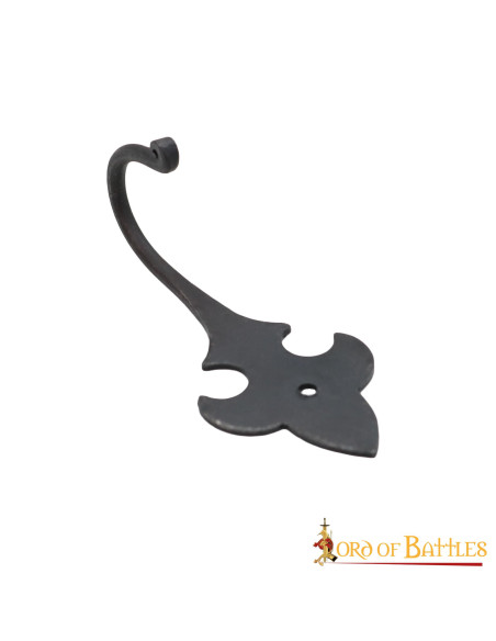 Cabide medieval de flor de lis em...