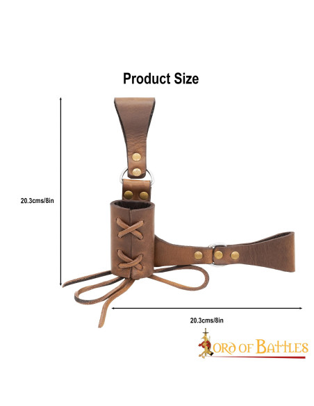 Pequeno baldric medieval para espadas...