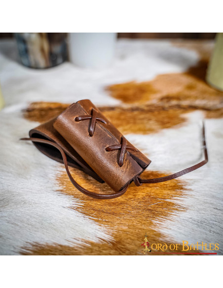 Baldric de couro pequeno para...