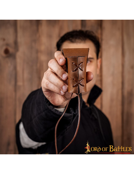 Baldric de couro pequeno para...