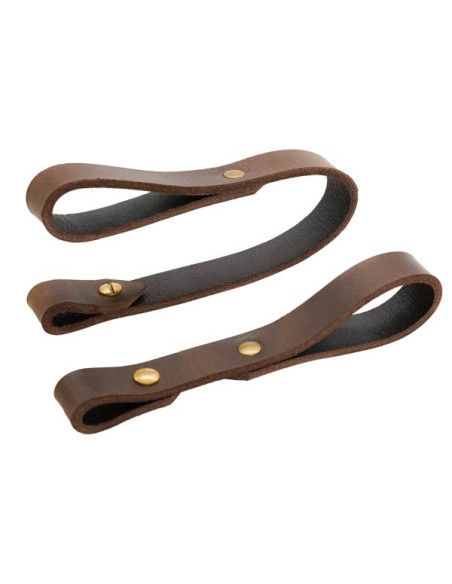 Tahalí medieval para espadas com bainha