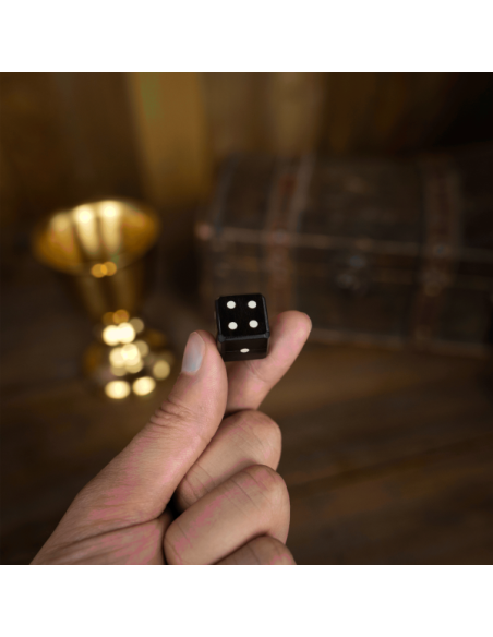 Pacote com 6 dados de chifre com...