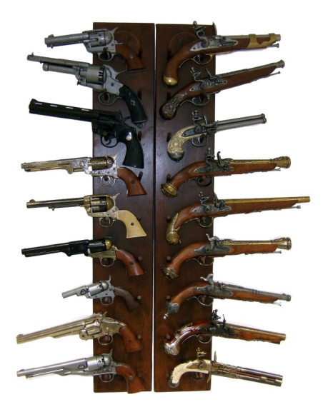 Suporte duplo para pendurar 18 peças