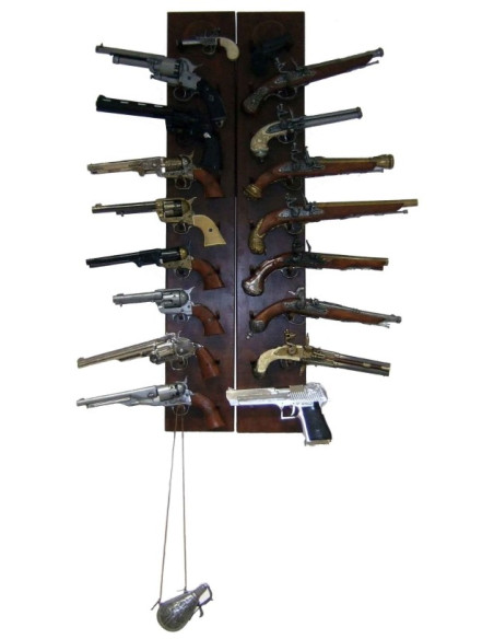 Suporte duplo para pendurar 18 peças