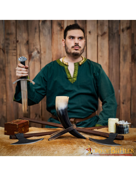 Suporte original para chifres em madeira