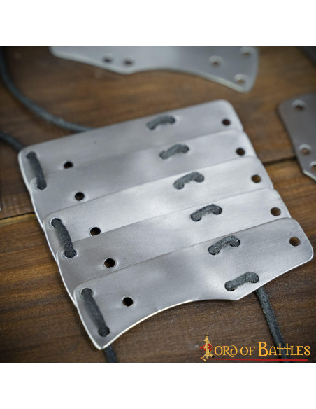 100 placas de ripas de aço Lombard...