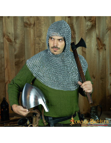 Carrasco de cota de malha alternando...