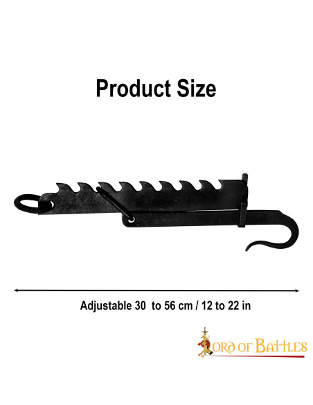 Suporte medieval para caldeirões,...