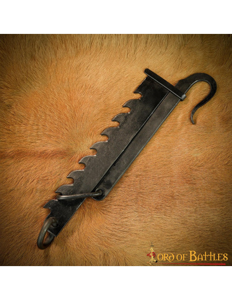 Suporte medieval para caldeirões,...