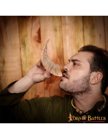 Buzina Viking com textura natural