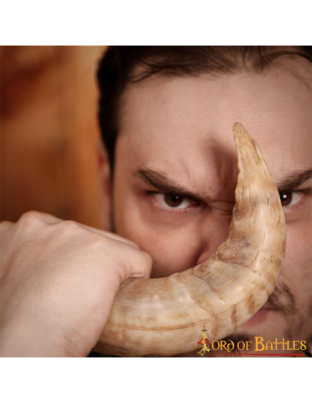 Buzina Viking com textura natural