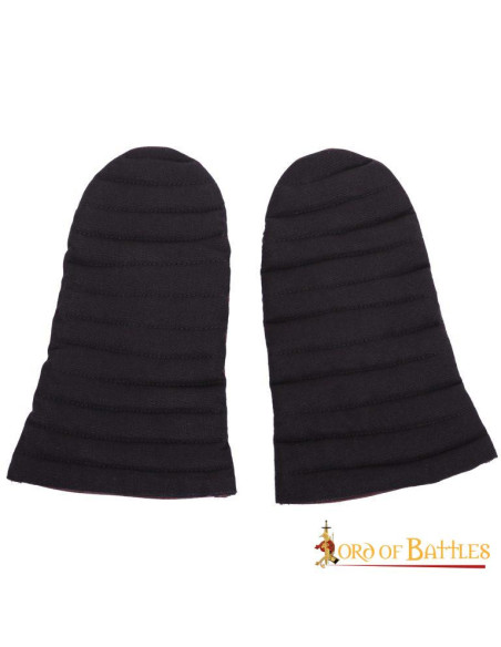 Luvas acolchoadas feitas à mão em...