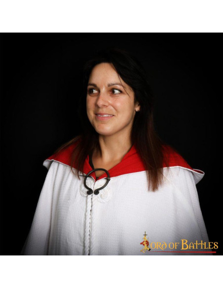 Broche de manto funcional de ferro...