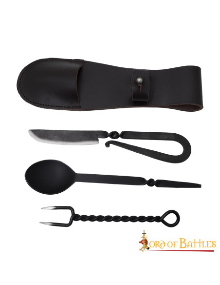 Conjunto de talheres de aço...