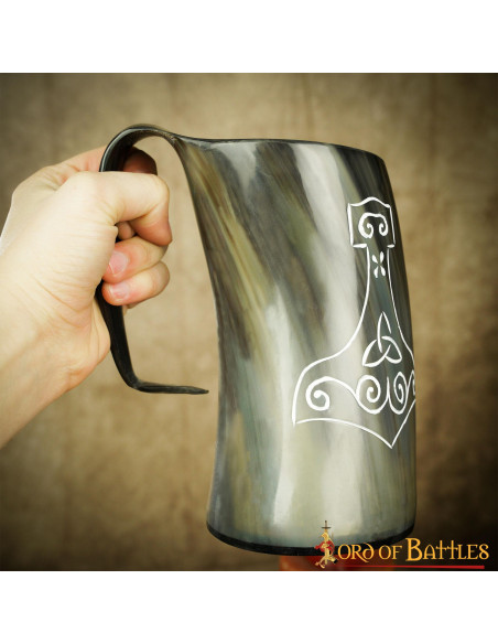 Caneca de cerveja artesanal Viking...