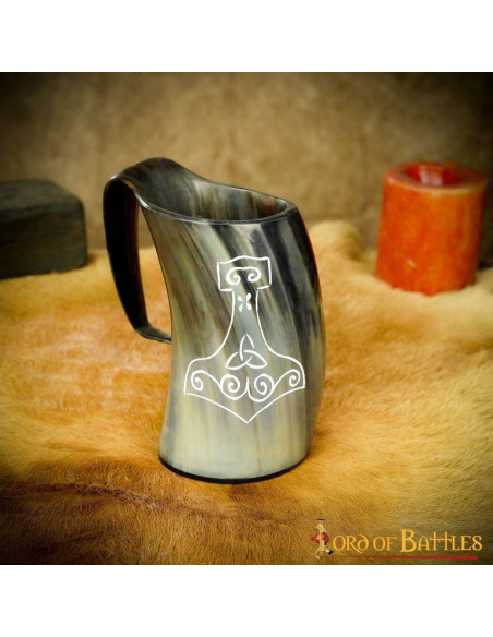 Caneca de cerveja artesanal Viking...