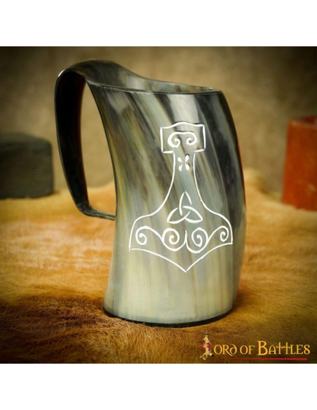 Caneca de cerveja artesanal Viking...