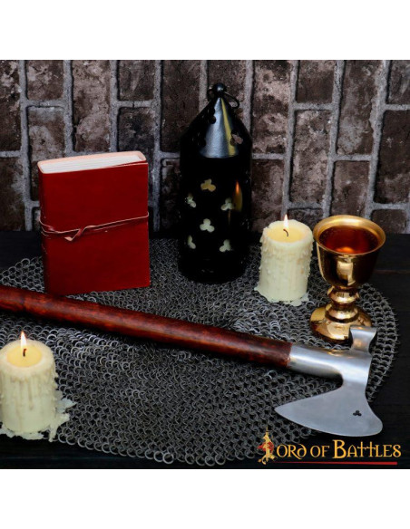 machado de cabeça de martelo medieval