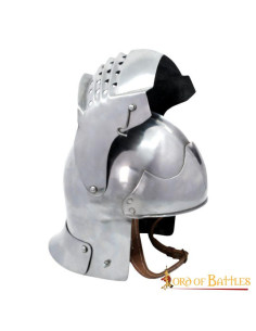 Capacete italiano Sallet com forro acolchoado 2