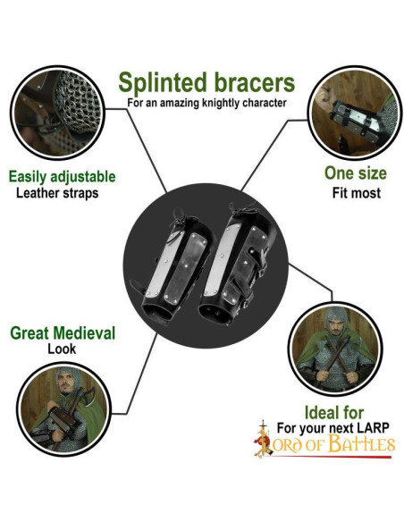 Pulseira de couro genuíno reforçada...