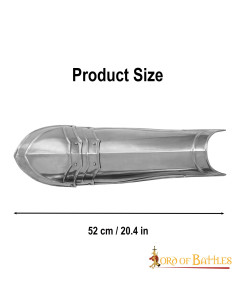Grevas de Cavaleiro de Fantasia Medieval Clássicas 2