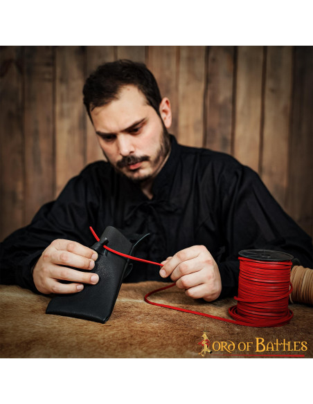 Bobine de couro vermelho (50 mts.)