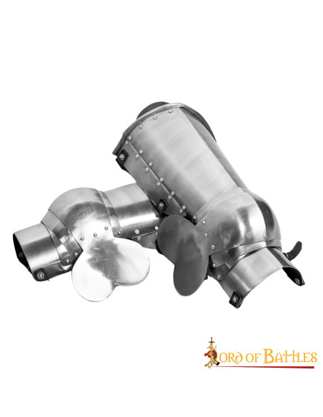 Armadura francesa s. XIV para a perna