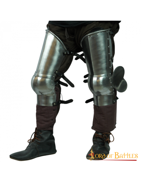 Armadura francesa s. XIV para a perna