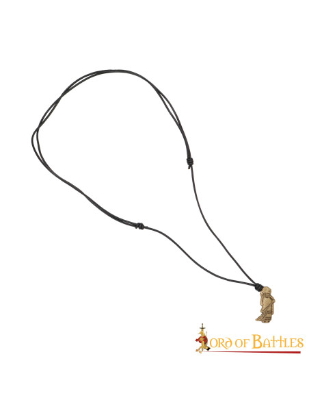 Pingente Valquíria de latão Viking