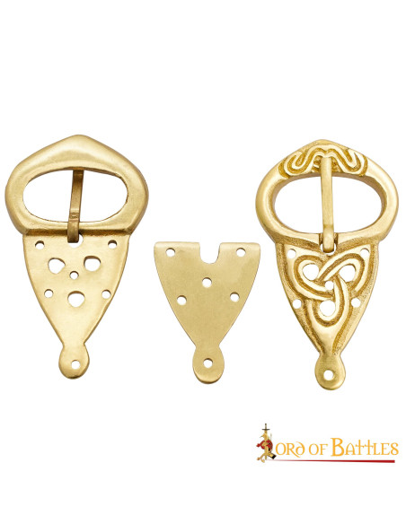 Fivela de cinto Viking (6,5x3,7 cm.)