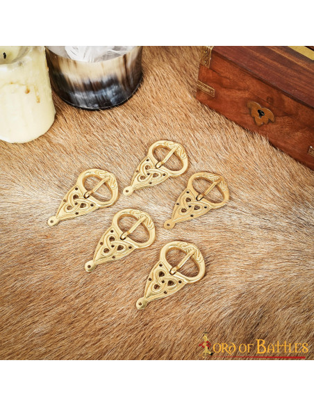 Fivela de cinto Viking (6,5x3,7 cm.)