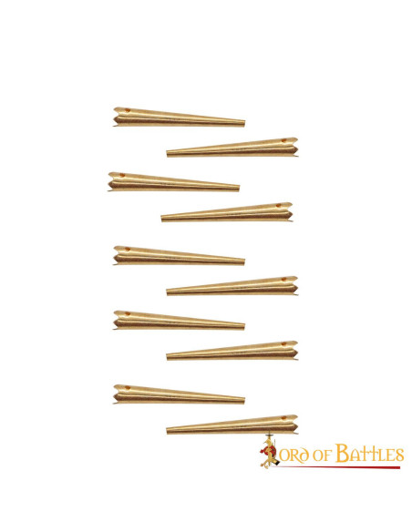 Conjunto de 10 aiglets ou suportes de...